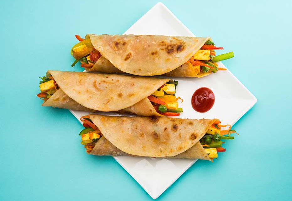 Vegetable Frankie Recipe