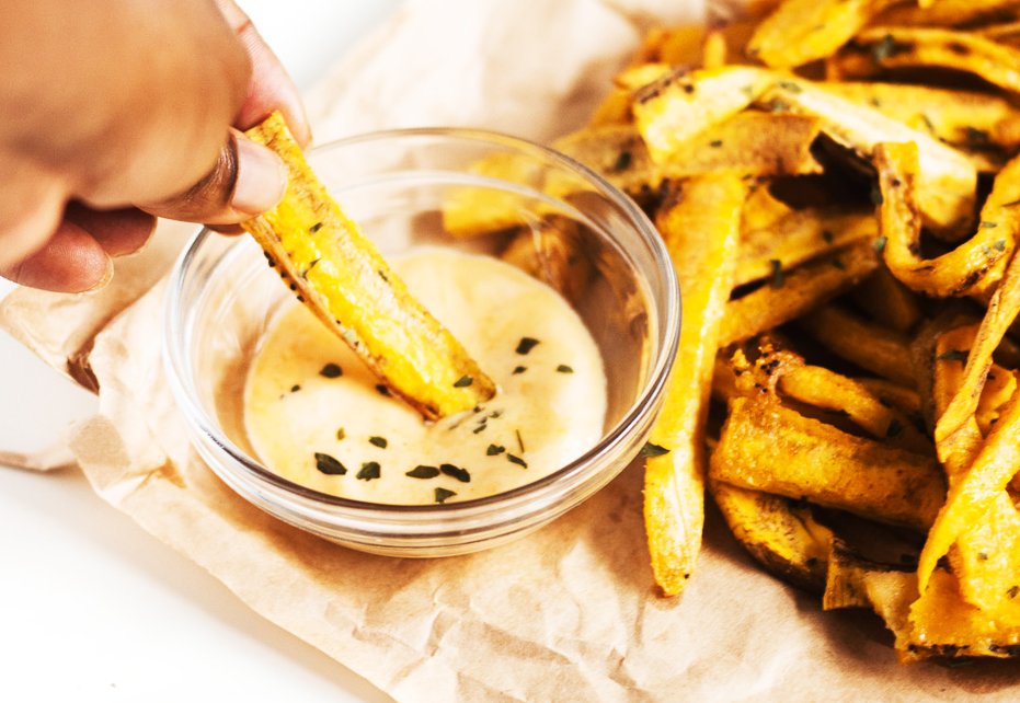 Baked Plantain Fries