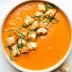 Easy Vegan Tomato & Basil Soup Recipe