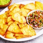 Salsa and Homemade Tortilla Chips