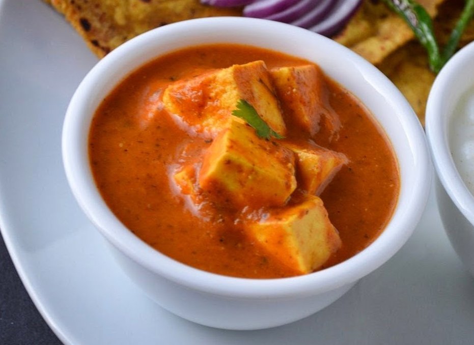 Vegan Paneer Lababdar with Tofu