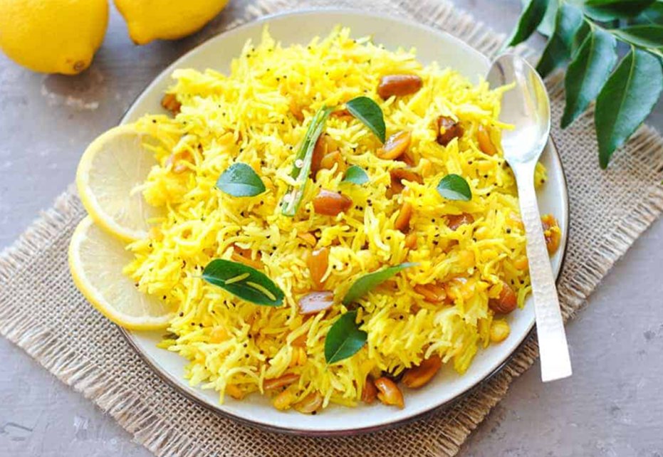 Lemon Rice With Brown Rice