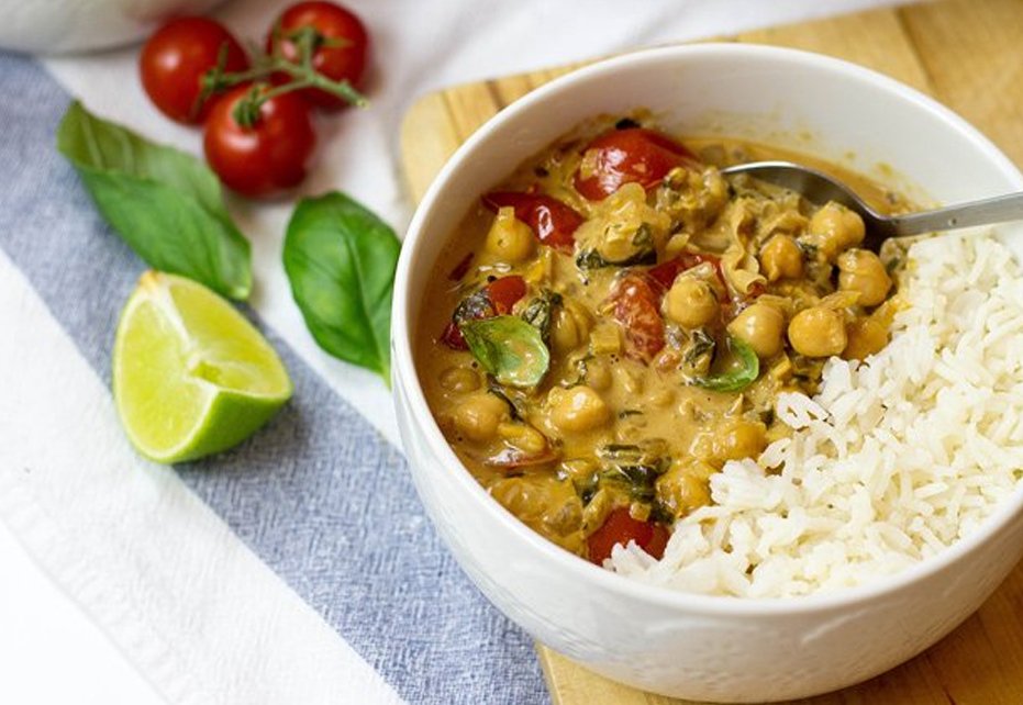 vegan chickpea curry