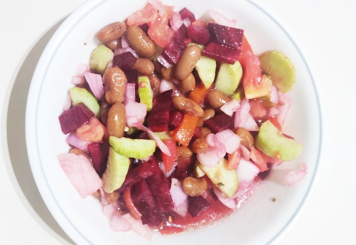 Vegan Kidney Beans Salad