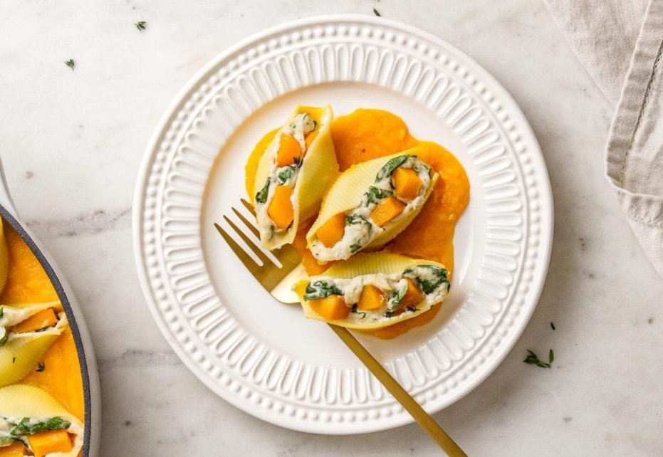 Butternut Squash Stuffed Shells