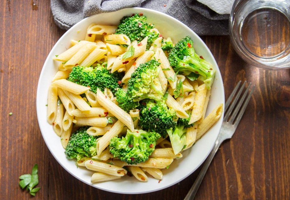 Creamy Broccoli Vegan Pasta