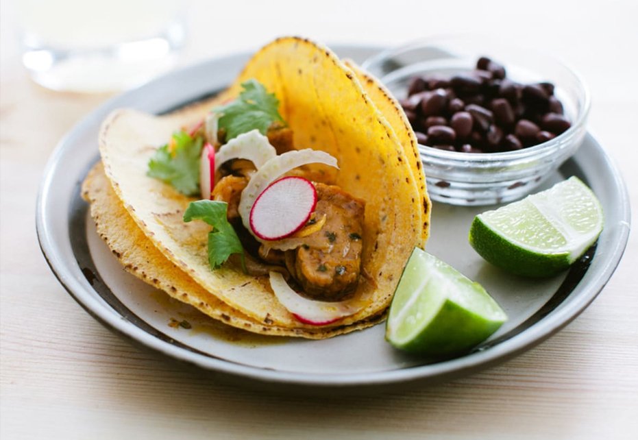 Jerk Spiced Vegan Tacos