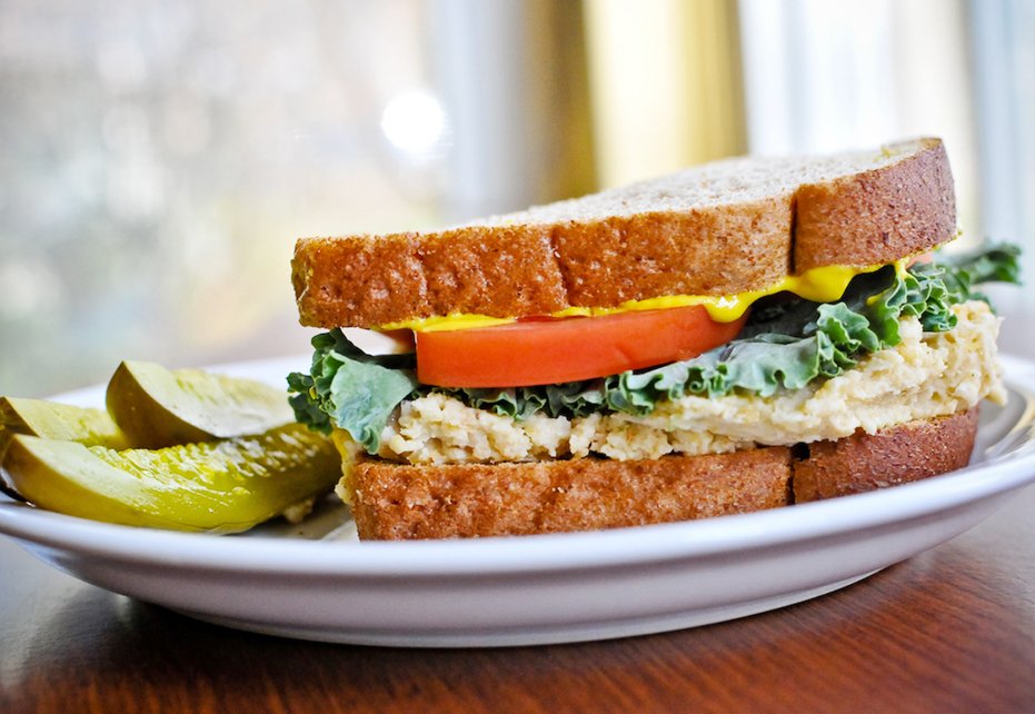 Chickpea Salad Sandwich