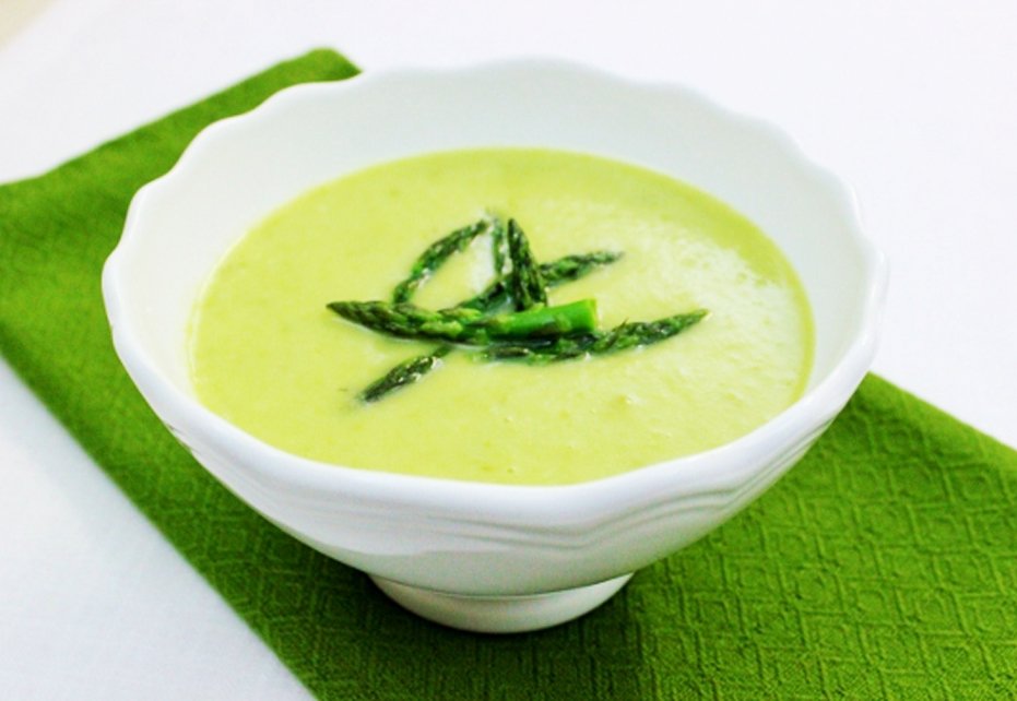 creamy asparagus soup