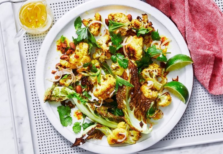 Roasted Cauliflower Salad
