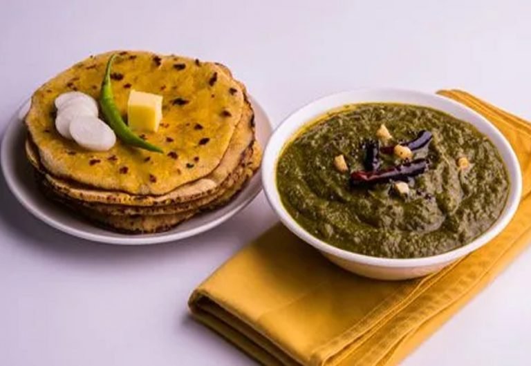 Sarson ka Saag, a North Indian Mustard Greens Curry