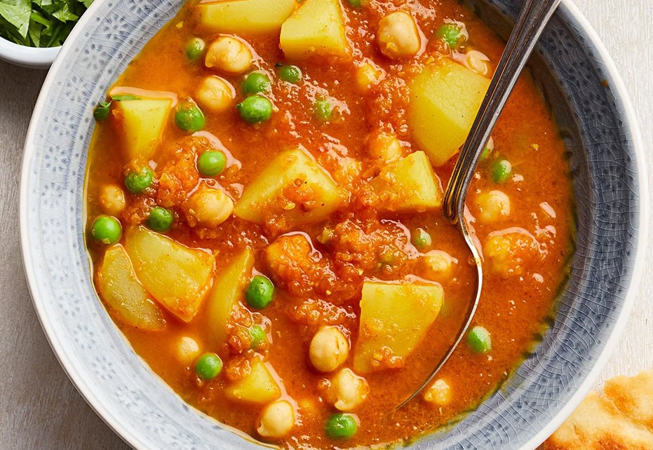 Easy, Spicy Potato Curry