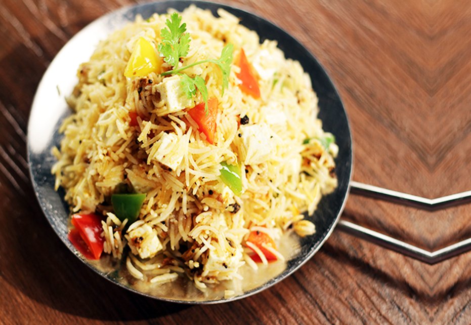 Achari Paneer Pulao