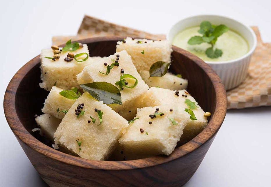 White Dhokla Recipe