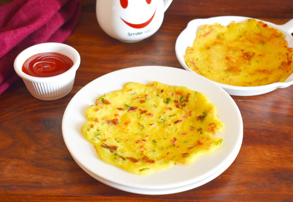 Sooji Cheela Recipe