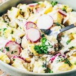 Creamy vegan potato salad
