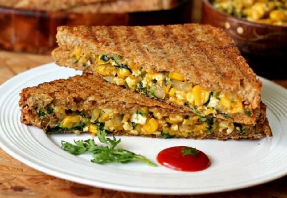 Paneer Sandwich Recipe