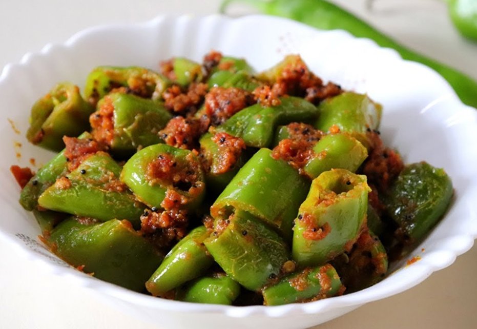 Green Chilli Fry Recipe