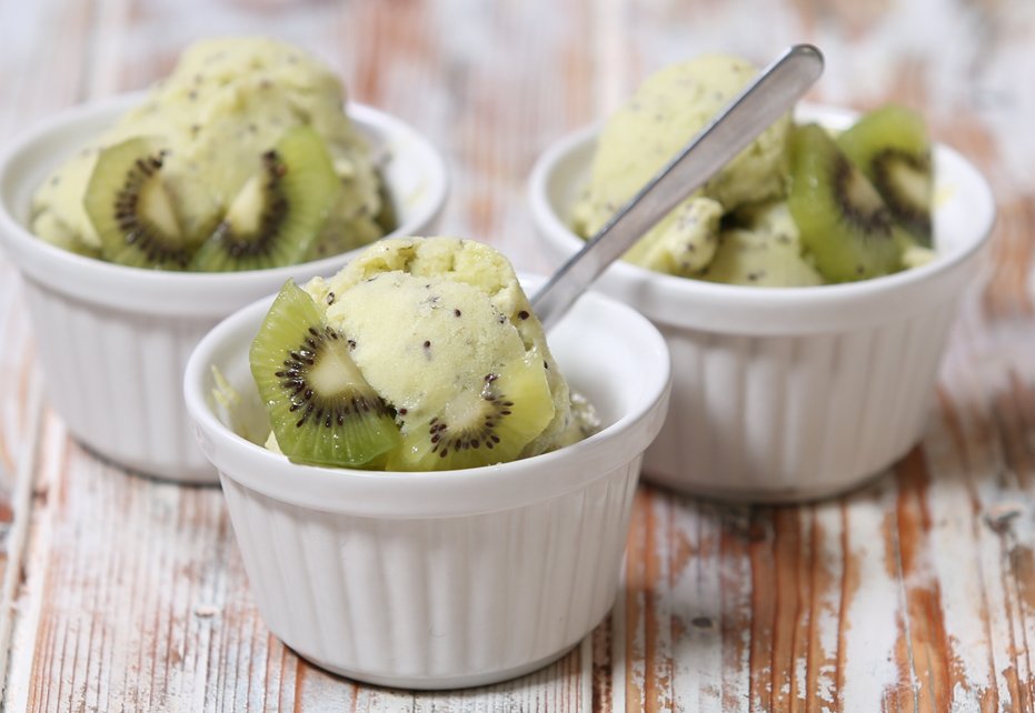 Kiwi Ice Cream Recipe