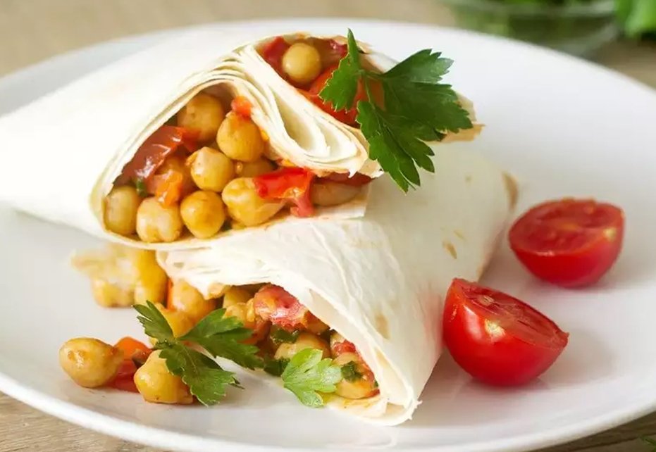 Chole Roll Recipe