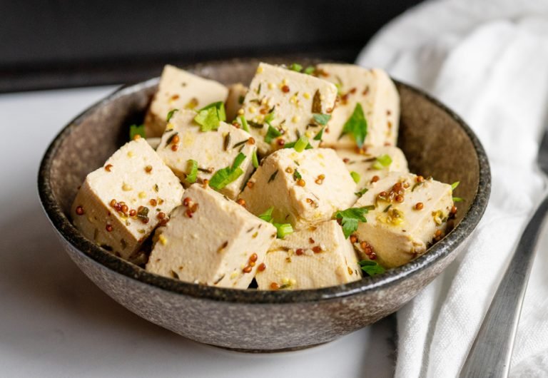 HerbMarinated Seared Tofu Recipe