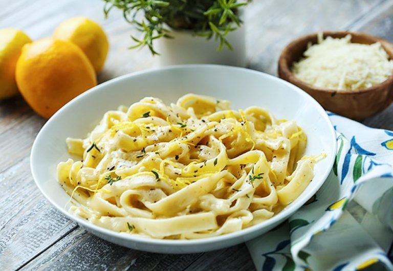 Creamy, Lemony Pasta Recipe