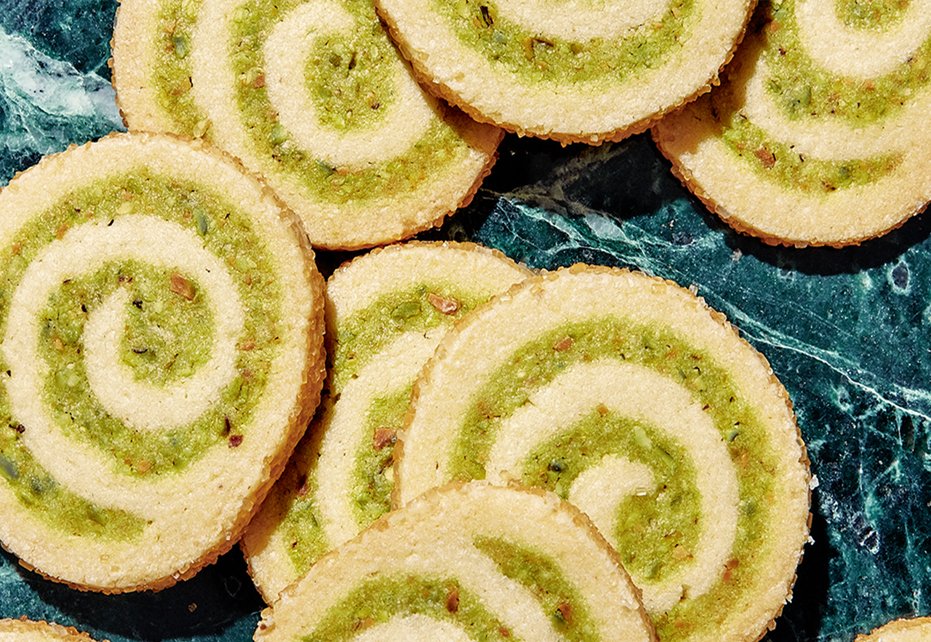 Pistachio Pinwheels Recipe