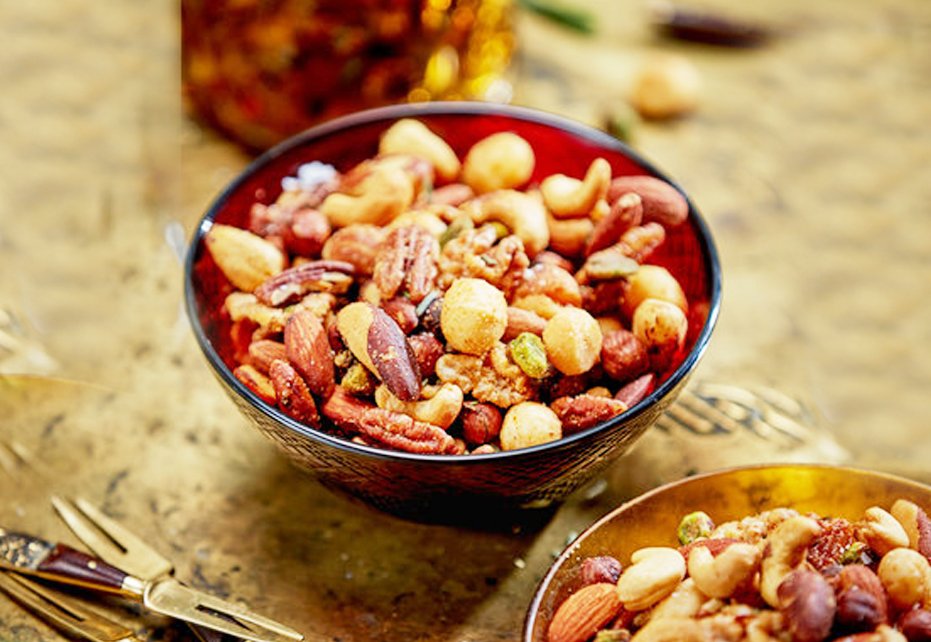 Rosemary Spiced Nuts Recipe