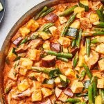 Tofu and Summer Vegetable Curry