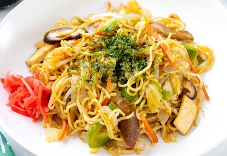 Vegetable Yakisoba Recipe