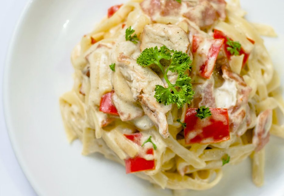 White Sauce Pasta Recipe