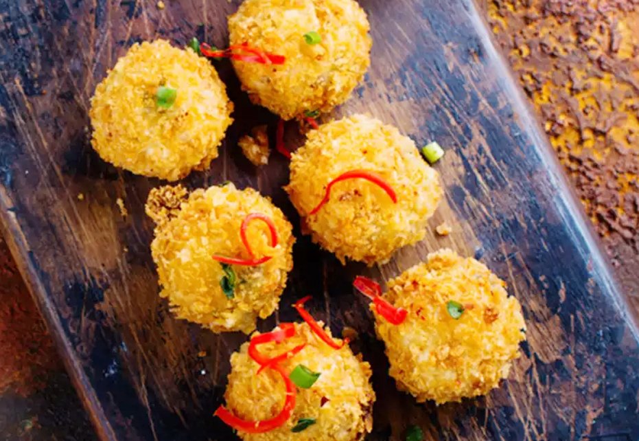 Bread Cheese Balls Recipe