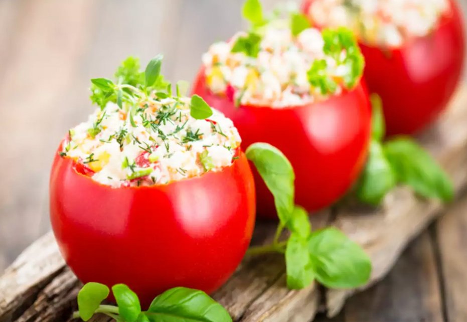 Paneer Stuffed Tomatoes Recipe