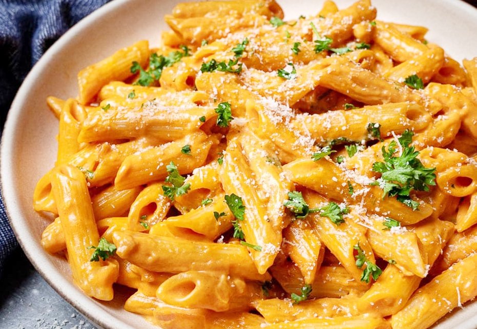 Pink Sauce Pasta Recipe