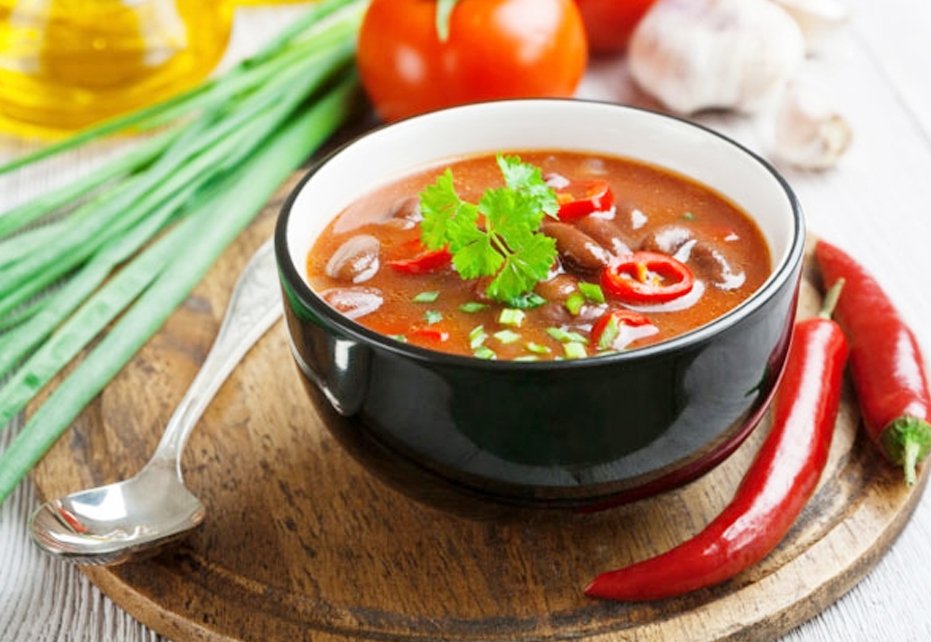 Spicy Salsa & Bean soup Recipe