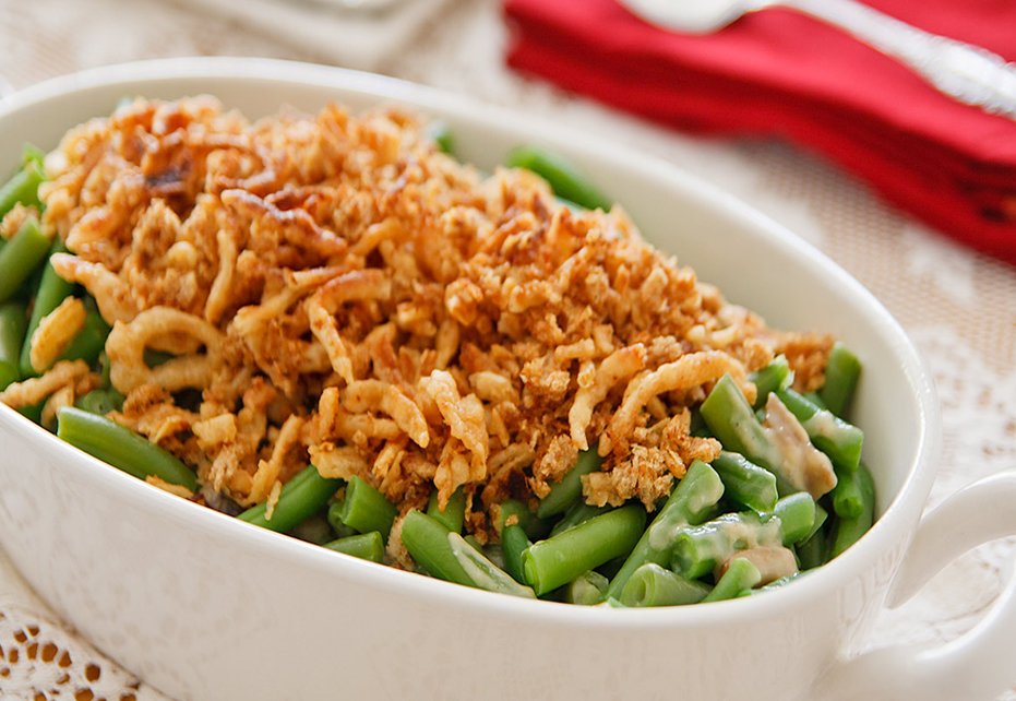 Vegan Green Bean Casserole Recipe