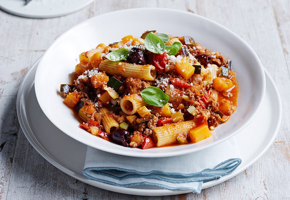 Caponata pasta recipe