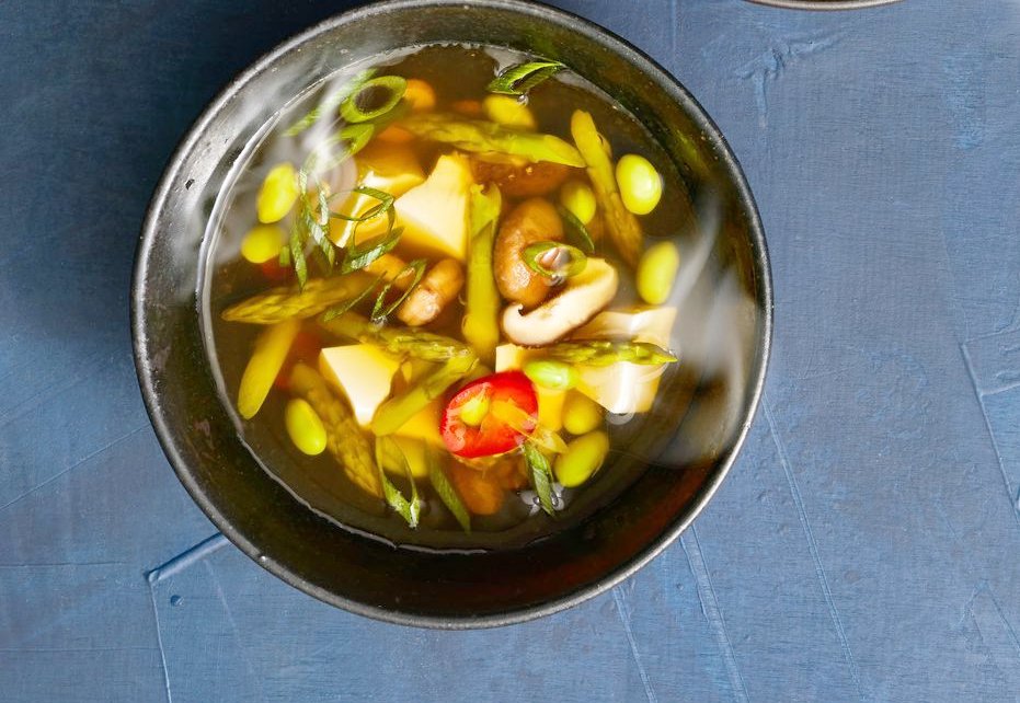 Gingery Spring Soup Recipe