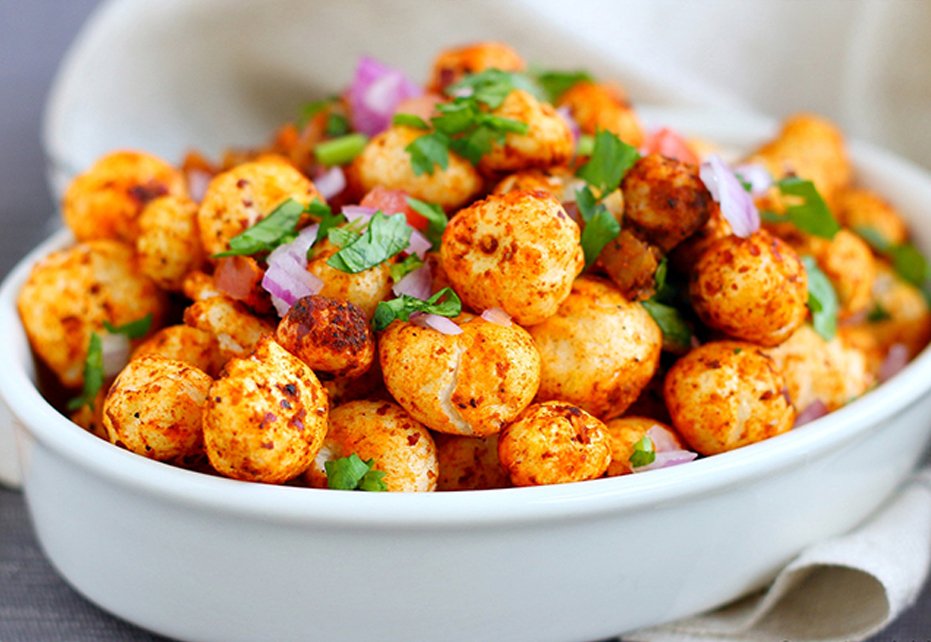 Makhana Chaat Recipe