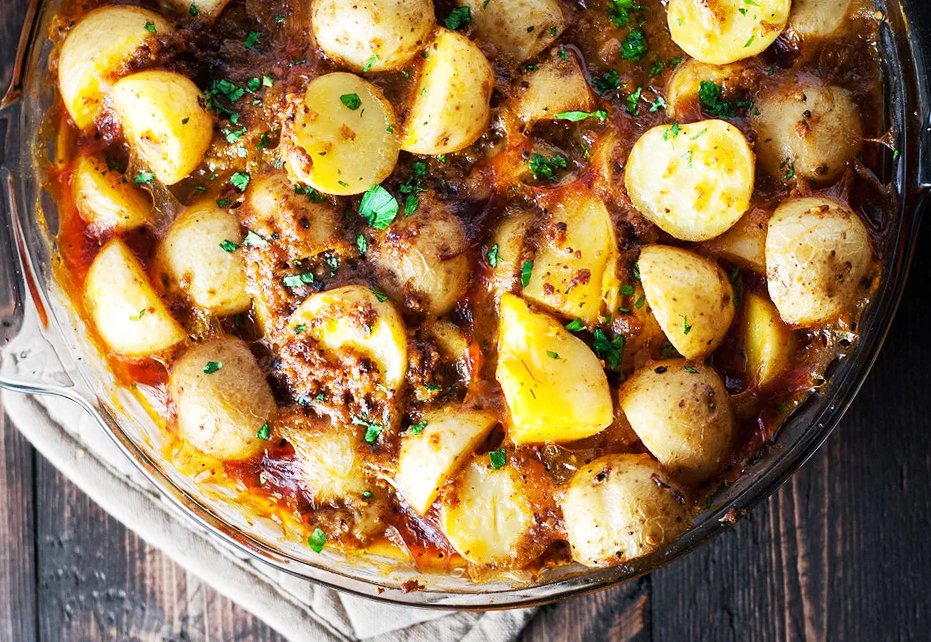 Hearty Vegan Spanish Potatoes Recipe
