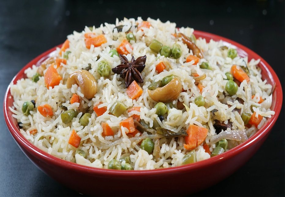Vegetable pulao recipe