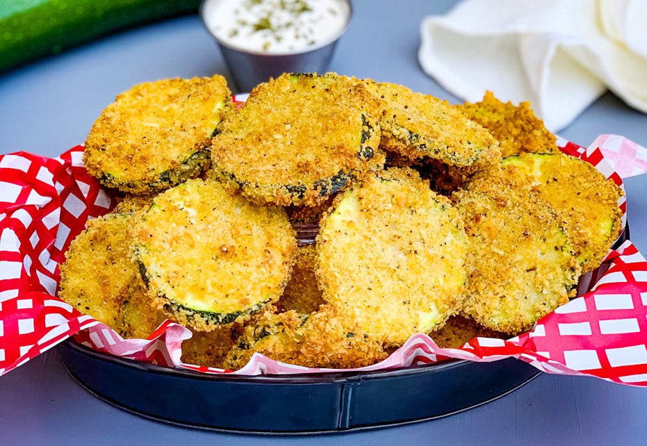 Air Fryer Zucchini Chips Recipe