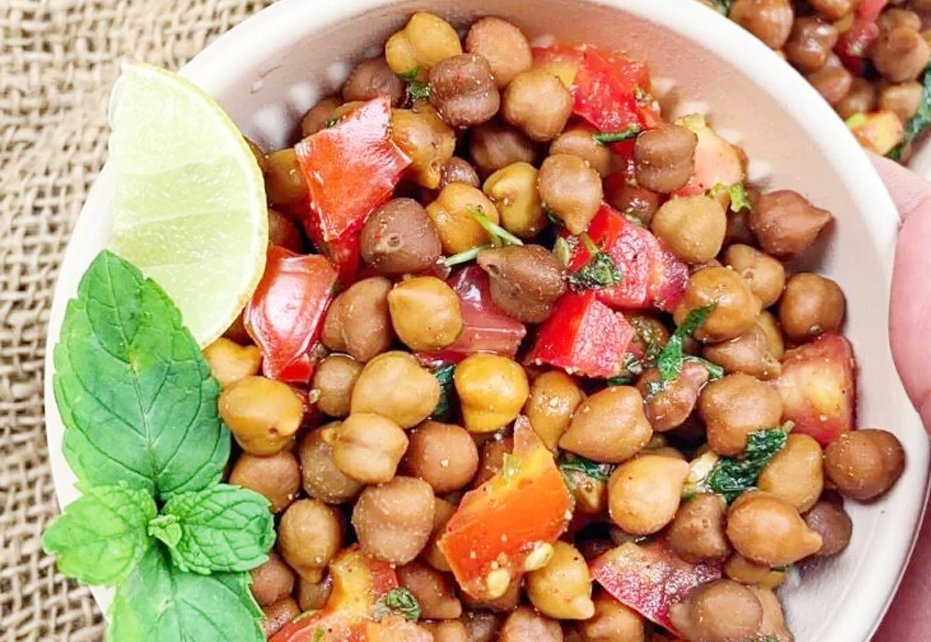 Kala chana chaat recipe