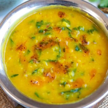 Dhaba Style Dal Palak Recipe