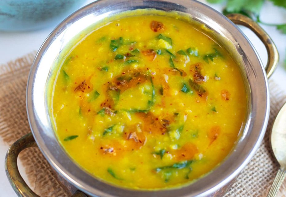 Dhaba Style Dal Palak Recipe