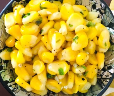 Buttered Masala Sweet Corn Recipe