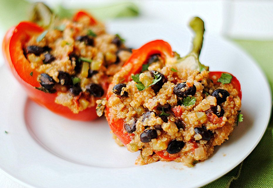 Quinoa Stuffed Bell Peppers Recipe