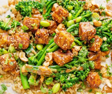 Baked Peanut Tofu Recipe