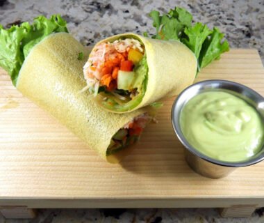 Veggie Coconut Wraps Recipe
